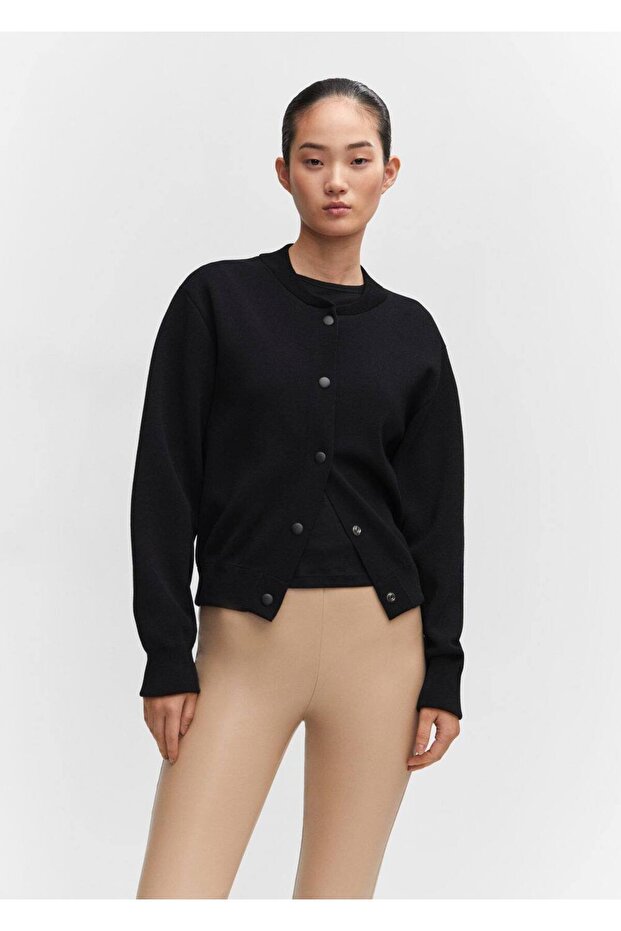 Deri görünümlü tayt - 6