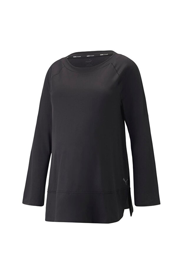 MATERNITY STUDIO BELL SLEEVE TOP Puma Bl
