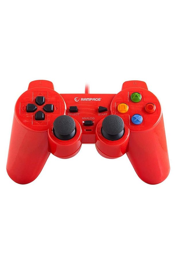 SNOPY RAMPAGE SG-R602 PS3/PC USB 1.8 JOYPAD- KIRMIZI - 1