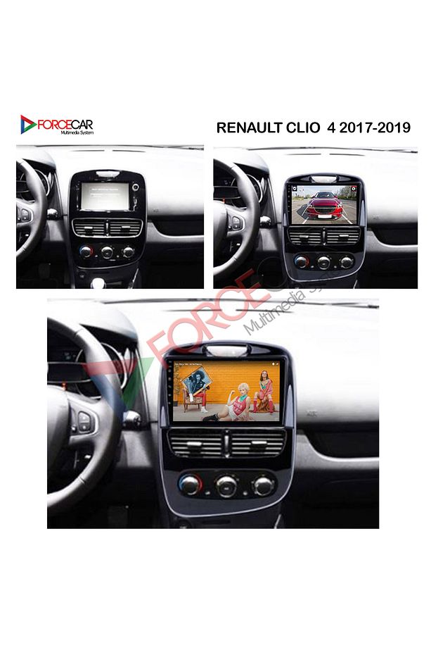 RENAULT CLİO4 2017-2019 ANDROİD MULTİMEDYA 2.32 KABLOSUZ CARPLAY - 1
