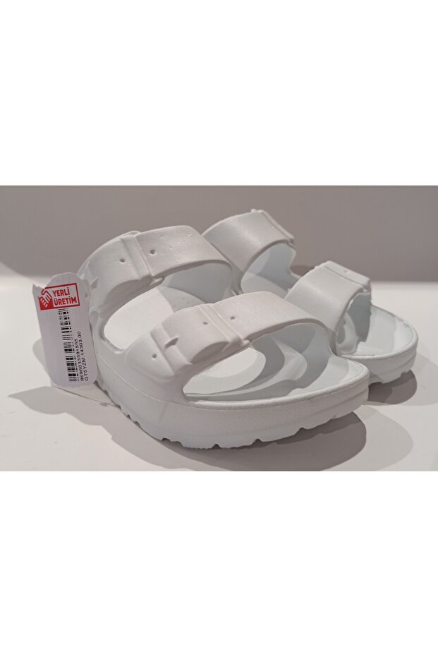 EXTRA KÖNNYŰ ANATÓMIKUS TALP FEHÉR MEDENCE STRAND ERKÉLY TERRASZ FÜRDŐSZOBA MOSOGATÓ OTTHON ÉS UTCAI PAPUCS - 2