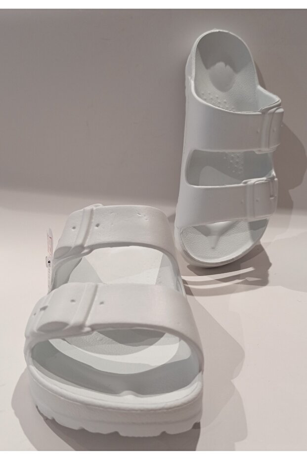 EXTRA KÖNNYŰ ANATÓMIKUS TALP FEHÉR MEDENCE STRAND ERKÉLY TERRASZ FÜRDŐSZOBA MOSOGATÓ OTTHON ÉS UTCAI PAPUCS - 4