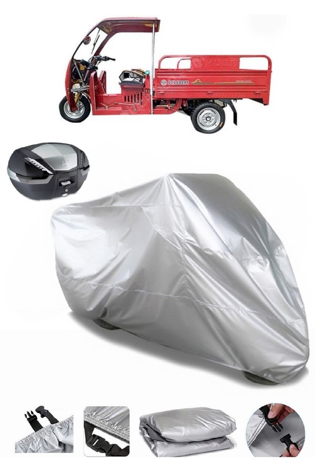 Kuba Cargo 150 Plus Pickup Rear Bag Compatible Motorcycle Tarpaulin Premium Quality Thick
