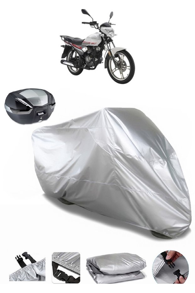 Kuba Cheetah 150R - Premum Motorcycle Tarpaulin, Rear Bag Compatible, Thick