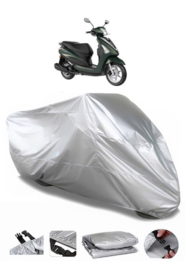 Yamaha D'Elight Premium Motorcycle Tarpaulin - Back Case Compatible, Thick