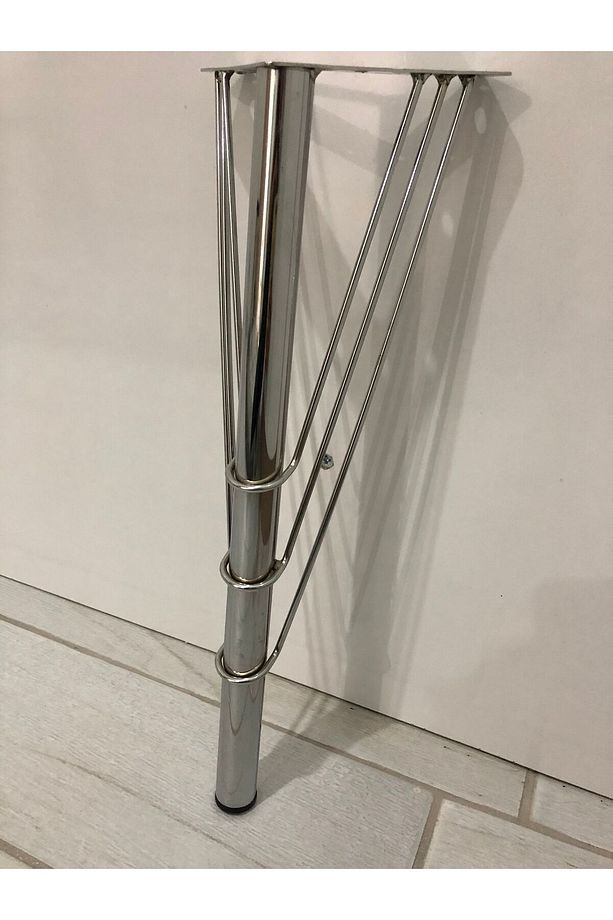 Metal,venüs 40*10*10 Cm Krom ,sehpa,puf ,sandalye Ayağı ( 4 Adet) - 3