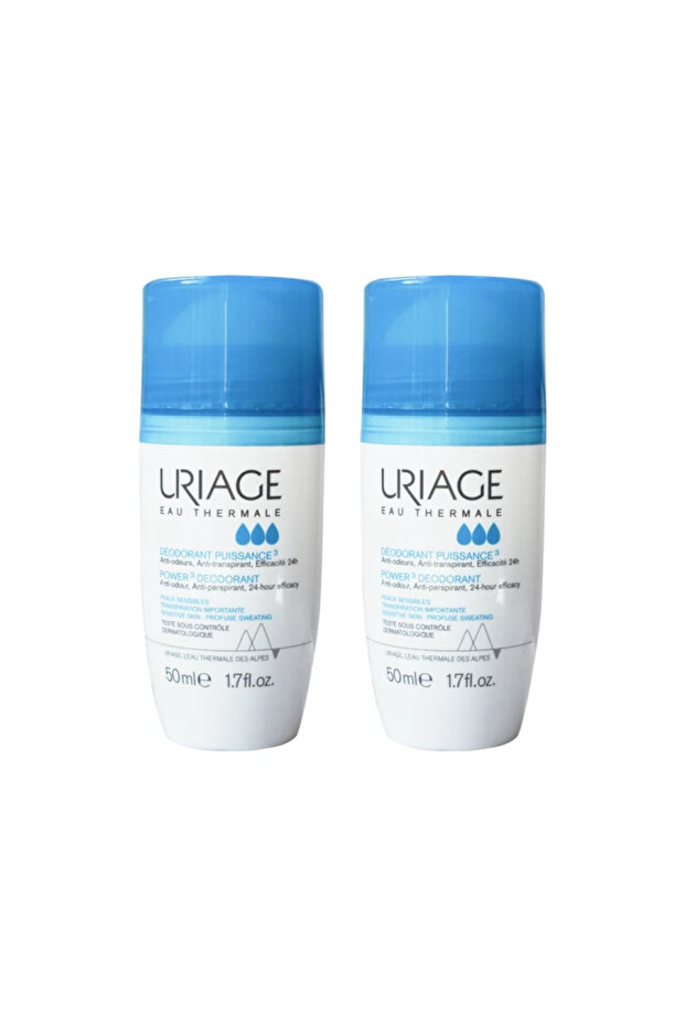 Power 3 Deodorant Roll On 2x50 ml - 1