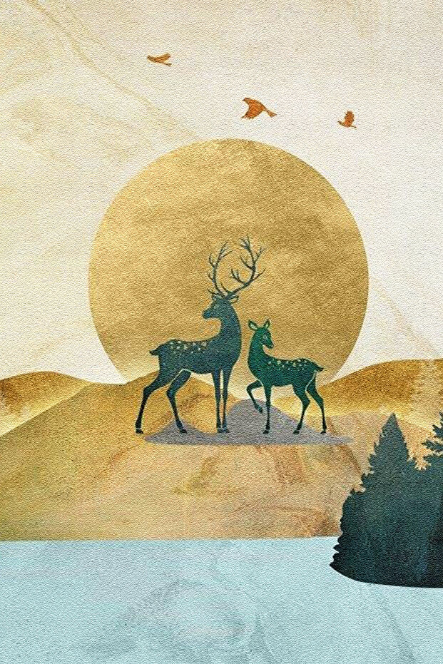 3LÜ MODERN KANVAS TABLO - 2