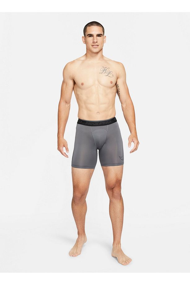 Gri Erkek Kısa Tayt DD1917-068 M NP DF SHORT - 1