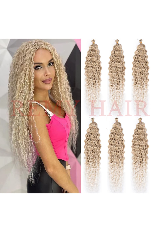 Afro Braid Hair - Ashy Yellow 100gr