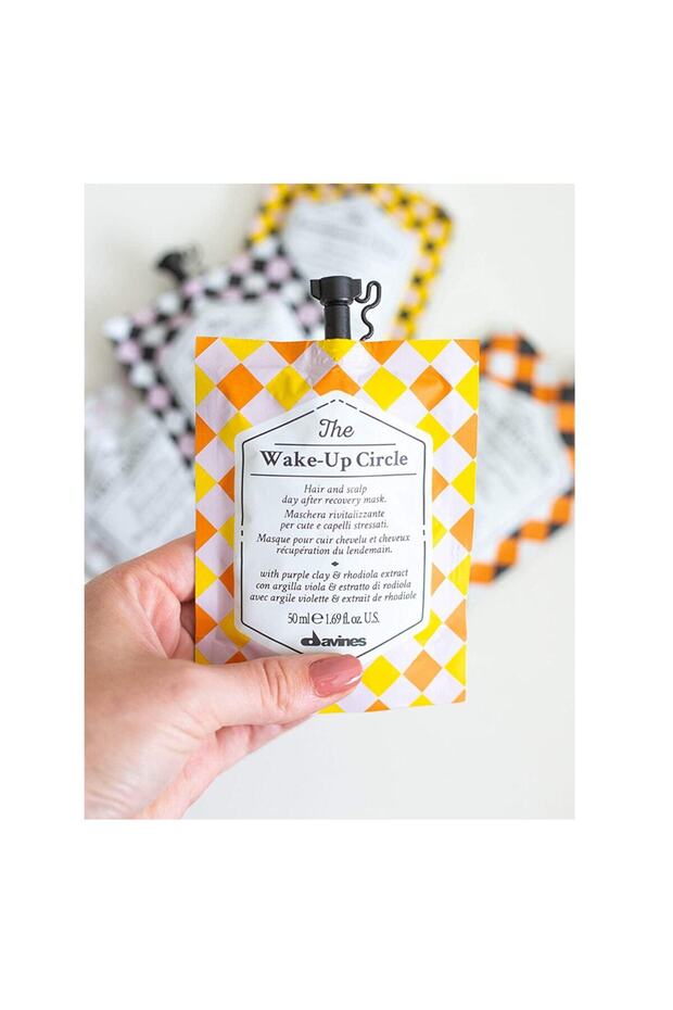 davinesthe Wake-up Circle Recovery Hair And Scalp Vegan Hair Mask - 7