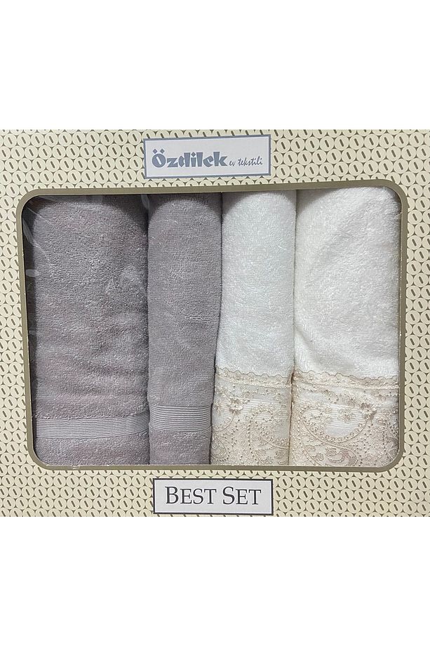 FIDELYA A.GRI-KREM BEJ HAMAM BEST SET - 1
