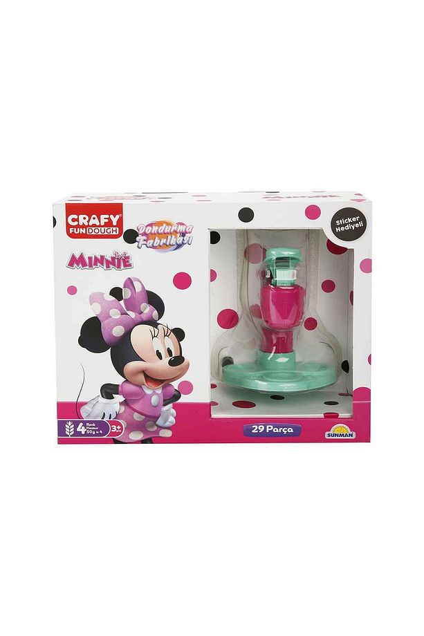 Crafy Minnie Dondurma Fabrikası Oyun Hamuru Seti - 1