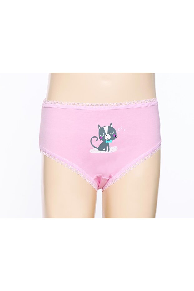 STAR 6-Piece Girl's Printed Panties Q3541