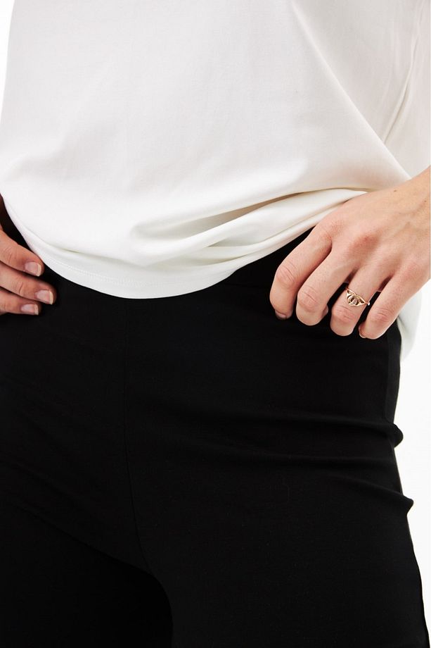 Micro Modal Premium İspanyol Paça Tayt Pantolon - 3