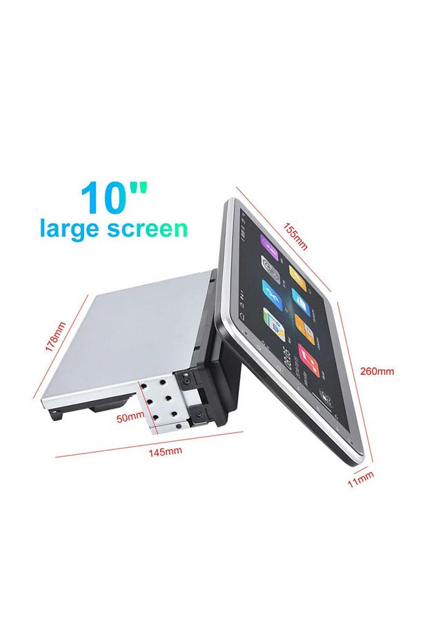 ANDROİD 13 TEK DİN 10 INCH 2GB RAM 32GB HAFIZA CAR PLAY ÖZELLİKLİ UNİVERSAL MULTİMEDİA - 1