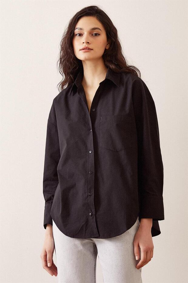 قميص البوبلين الأساسي - 4