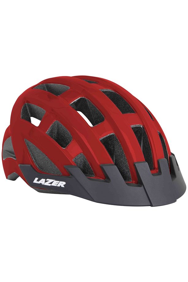 Lazer Compact Ce-cpsc Kırmızı Standart Beden Kask - 1