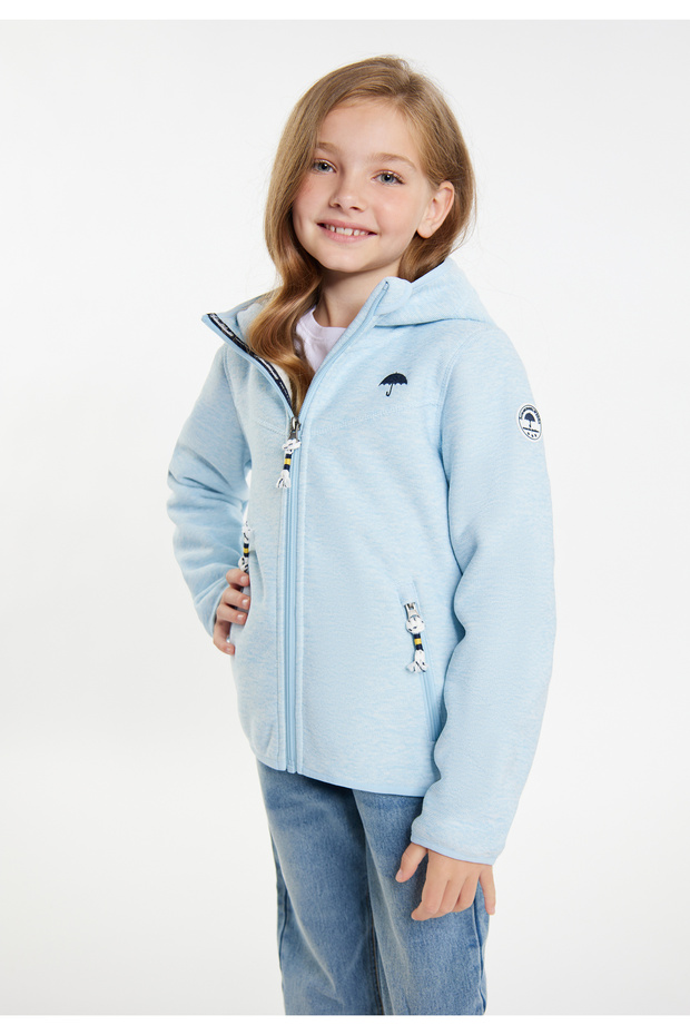 Strickfleeceblouson cu Teddyfutter rabine - 1