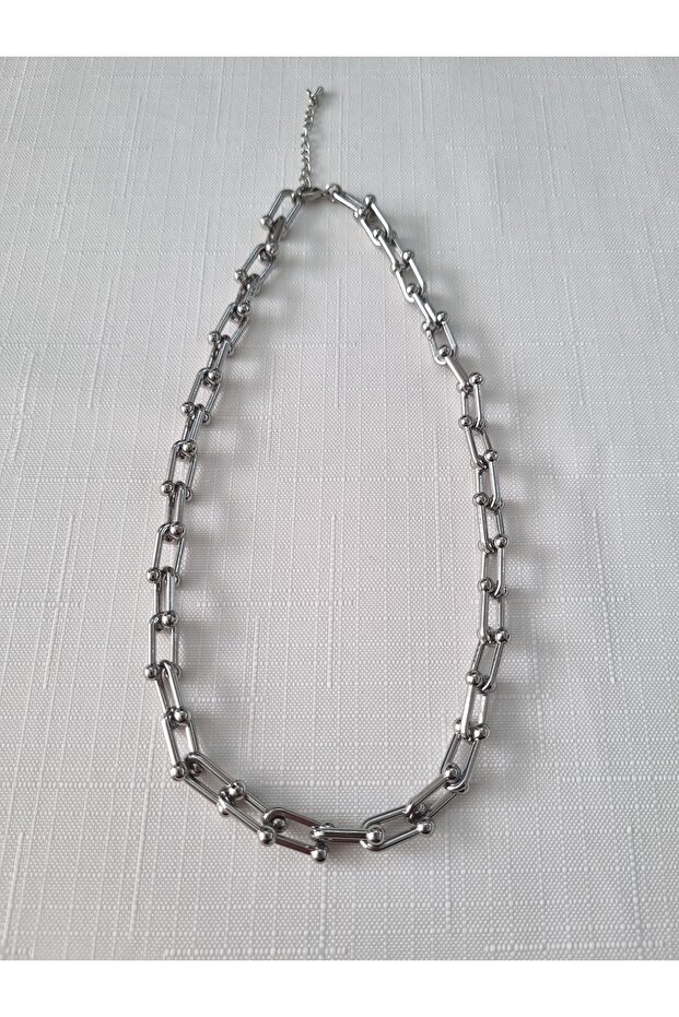 TİFANY MODEL ÇELİK KOLYE - 3