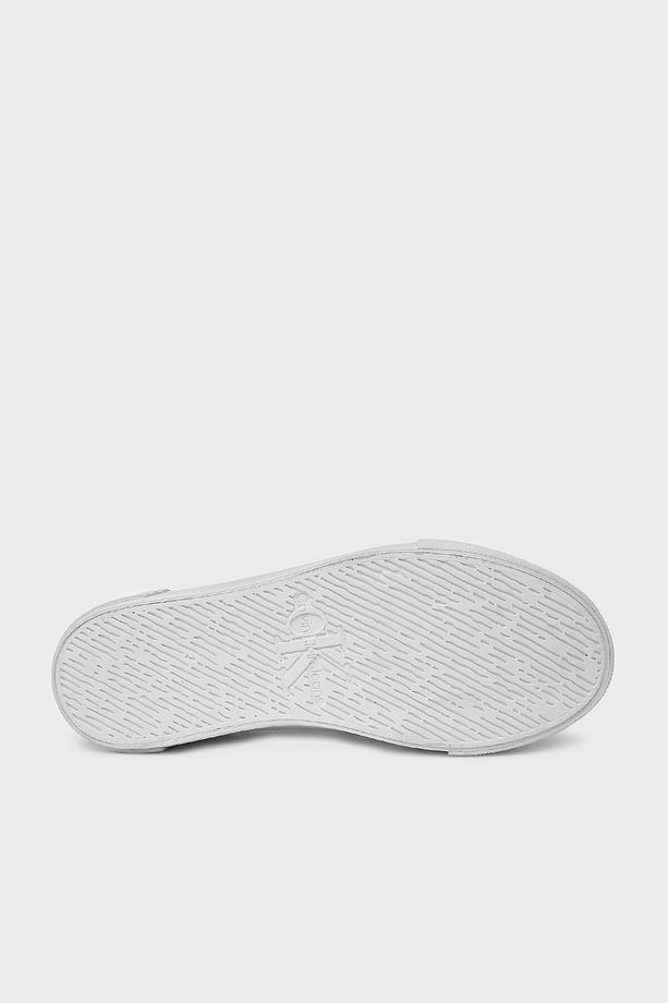 Logolu Flatform Deri Sneaker Ayakkabı YW0YW012940J2 AYAKKABI YW0YW01294 0J2 - 4
