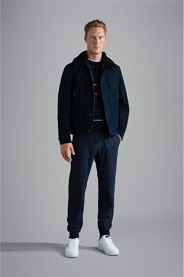 MEN'S KNITTED ROUNDNECK C.W. WOOL - 4