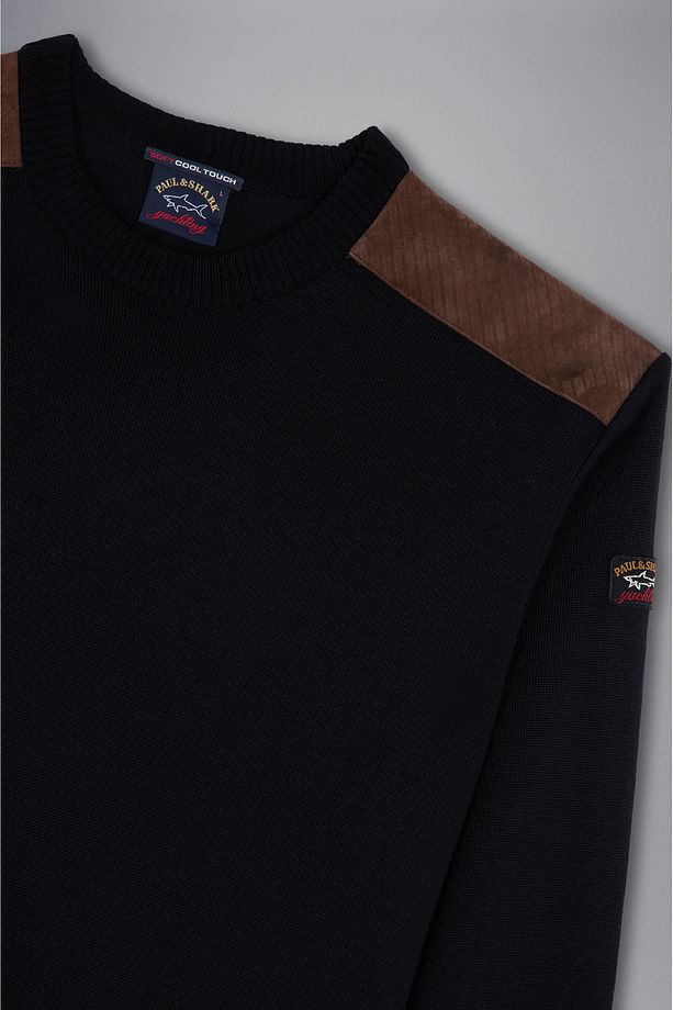 MEN'S KNITTED ROUNDNECK C.W. WOOL - 5