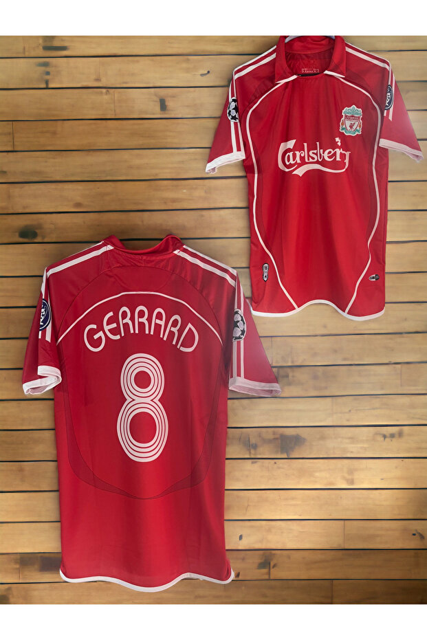 Retro Gerrard Jersey with UCL patch - 2
