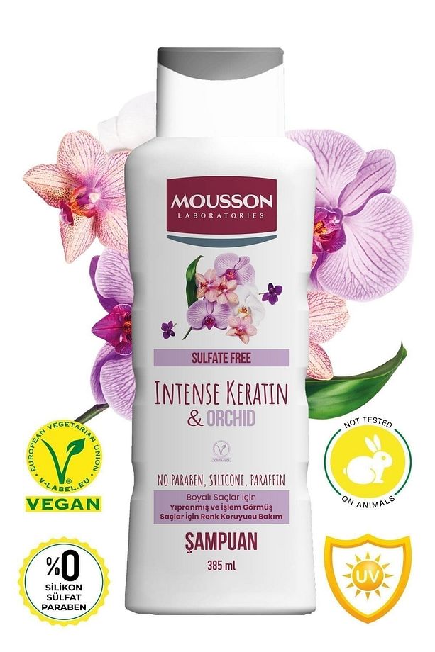 Yoğun Keratin & Orkide Içeren Renk Koruyucu Ve Yıpranmayı Onaran Sülfatsız Şampuan 385 ml - 6