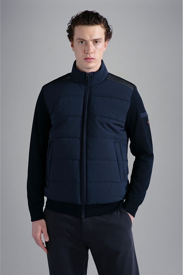 MEN'S ZIPPED PULLOVER C.W. WOOL - 4