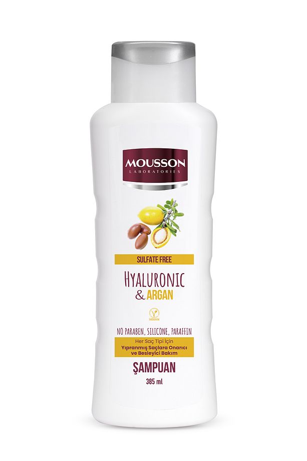 Hyaluronik Asit Ve Argan Içeren Onarıcı Ve Besleyici Sülfatsız Şampuan 385 ml - 3