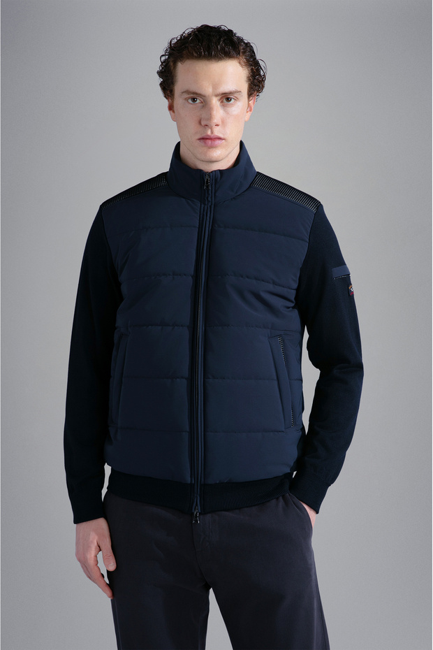 MEN'S ZIPPED PULLOVER C.W. WOOL - 1