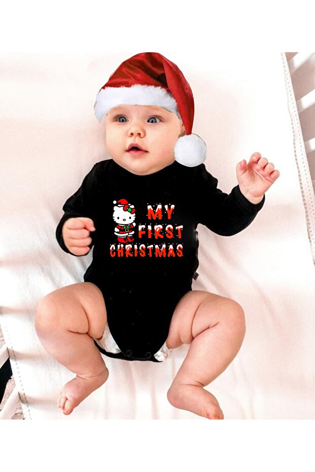 MY FIRST CHRISTMAS PRINTED BABY ZIBIN BODY