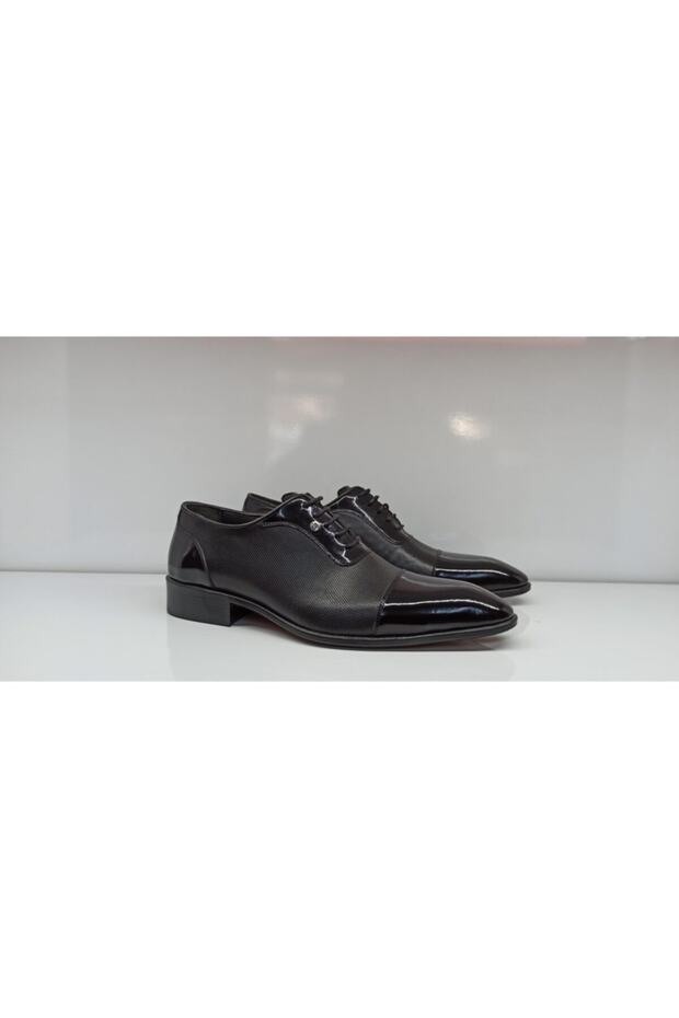 Genuine Patent Leather Men's Shoes