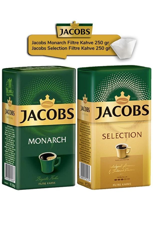 Monarch Filtre Kahve 250 Gr & Selection Filtre Kahve 250 Gr - 40 Adet - 1