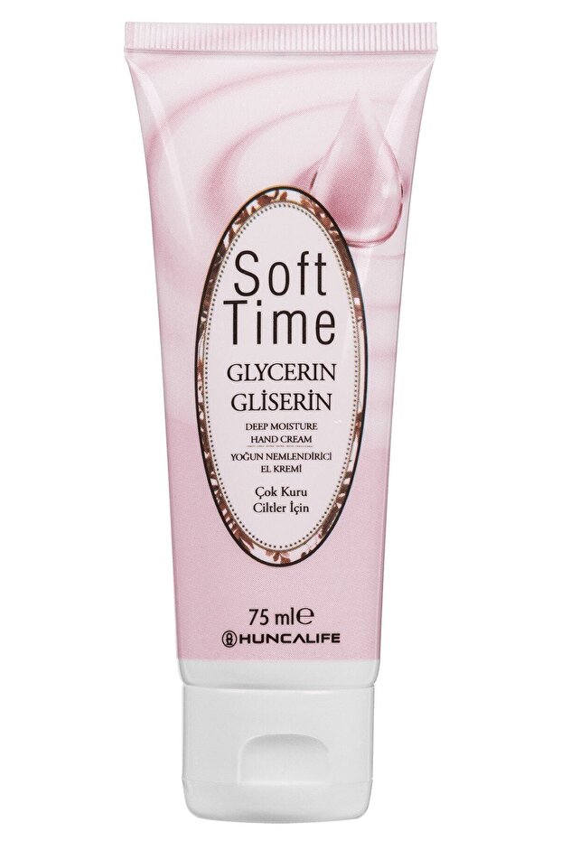 Soft Time Glycerin-Based, Intense Moisturizing Hand Cream 75 ml 8690973703866