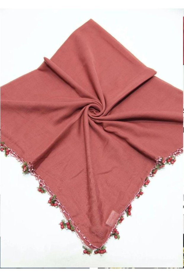 , Open Tile Cherry Embroidered Beaded Writings