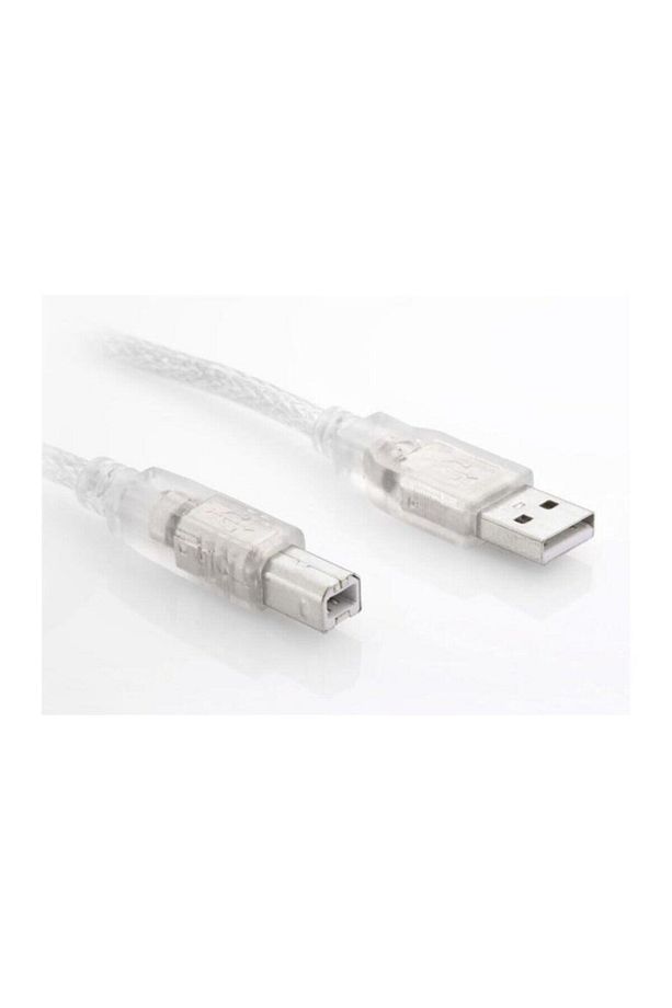 Sl-u2005 Usb2.0 5m Şeffaf Yazıcı Kablo - 1