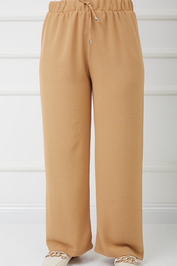 Women's Hijab Airobin Fabric Wide Leg Pants
