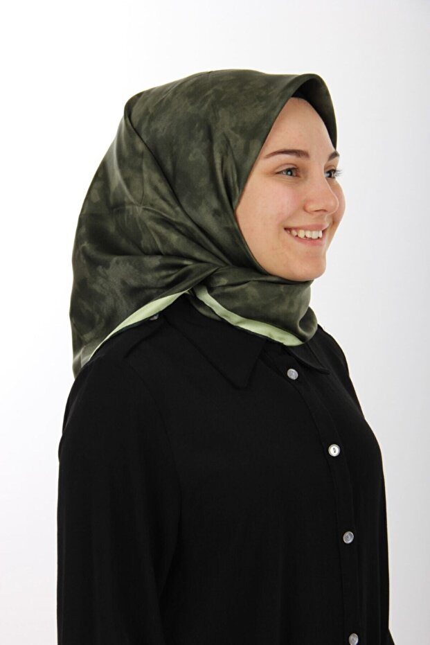 7208713 Twill Ipek Eşarp - 1