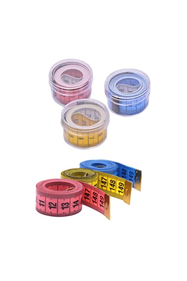 1.5 Meter Bidirectional Multi-Purpose Tape Measure with Tape Measure Box (1 Piece)