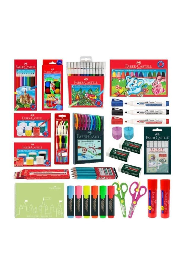 Faber-castell School Student Stationery Paint Set Officeinn-037 K.s