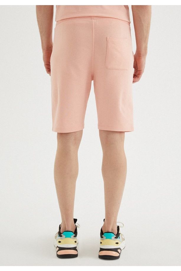 Erkek Pembe Regular Fit Şort Core - 4