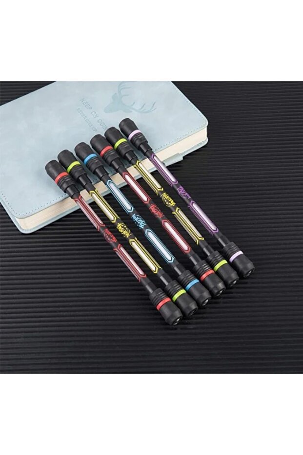 Spinning Pen - Standart Seri L Çevirme Kalemi (kırmızı) - 3