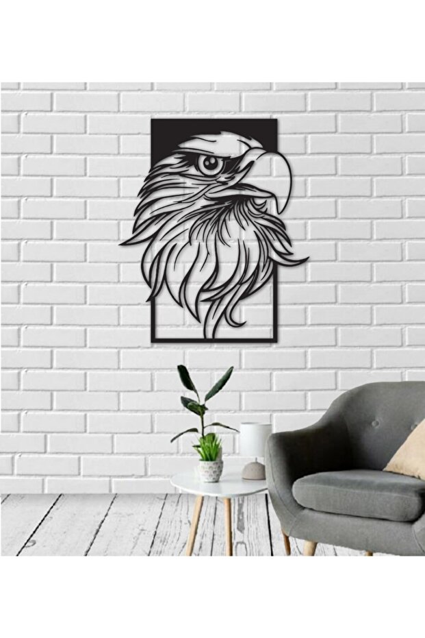 Kartal Kafa 51x60 Tablo