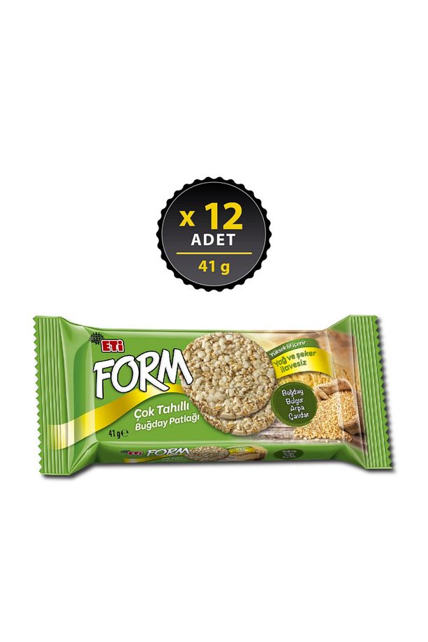 Form Çok Tahıllı Buğday Patlağı 41 g x 12 Adet - 1