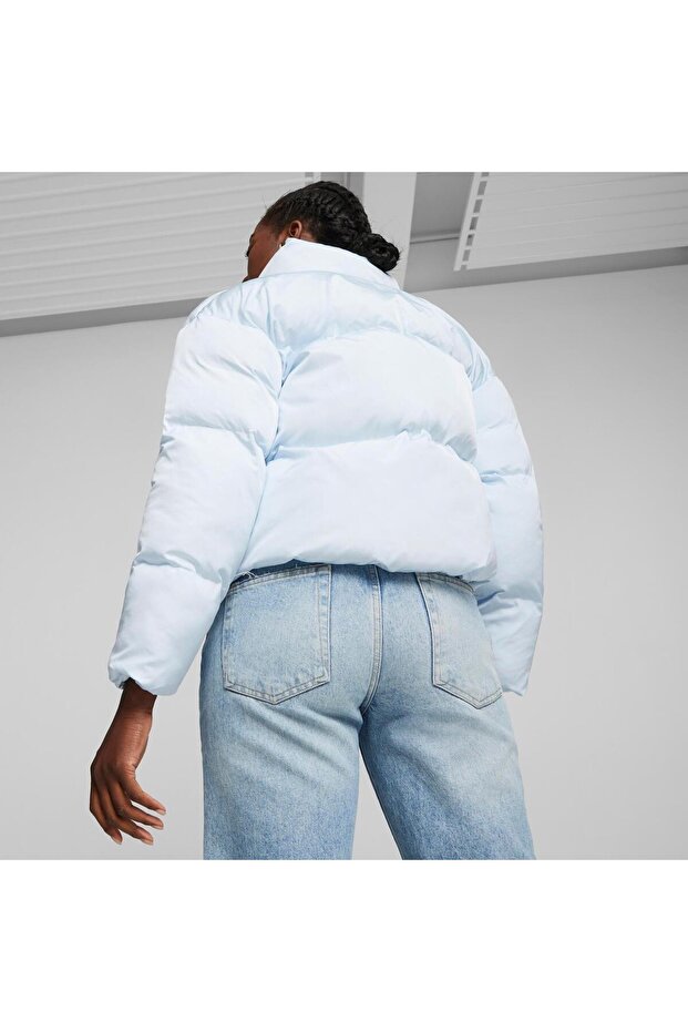 Classics Oversized Puffer Jacket Icy Blu - 2