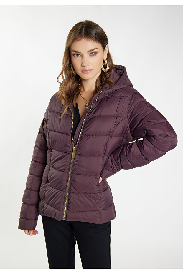Gesteppte Winterjacke embell - 1