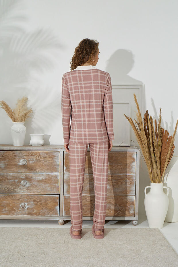 SEVİM 14996 DÜĞMELİ PİJAMA TAKIM - 2