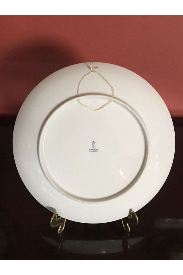 Kaiser porselen duvar tabağı - 24 cm çapında - 4
